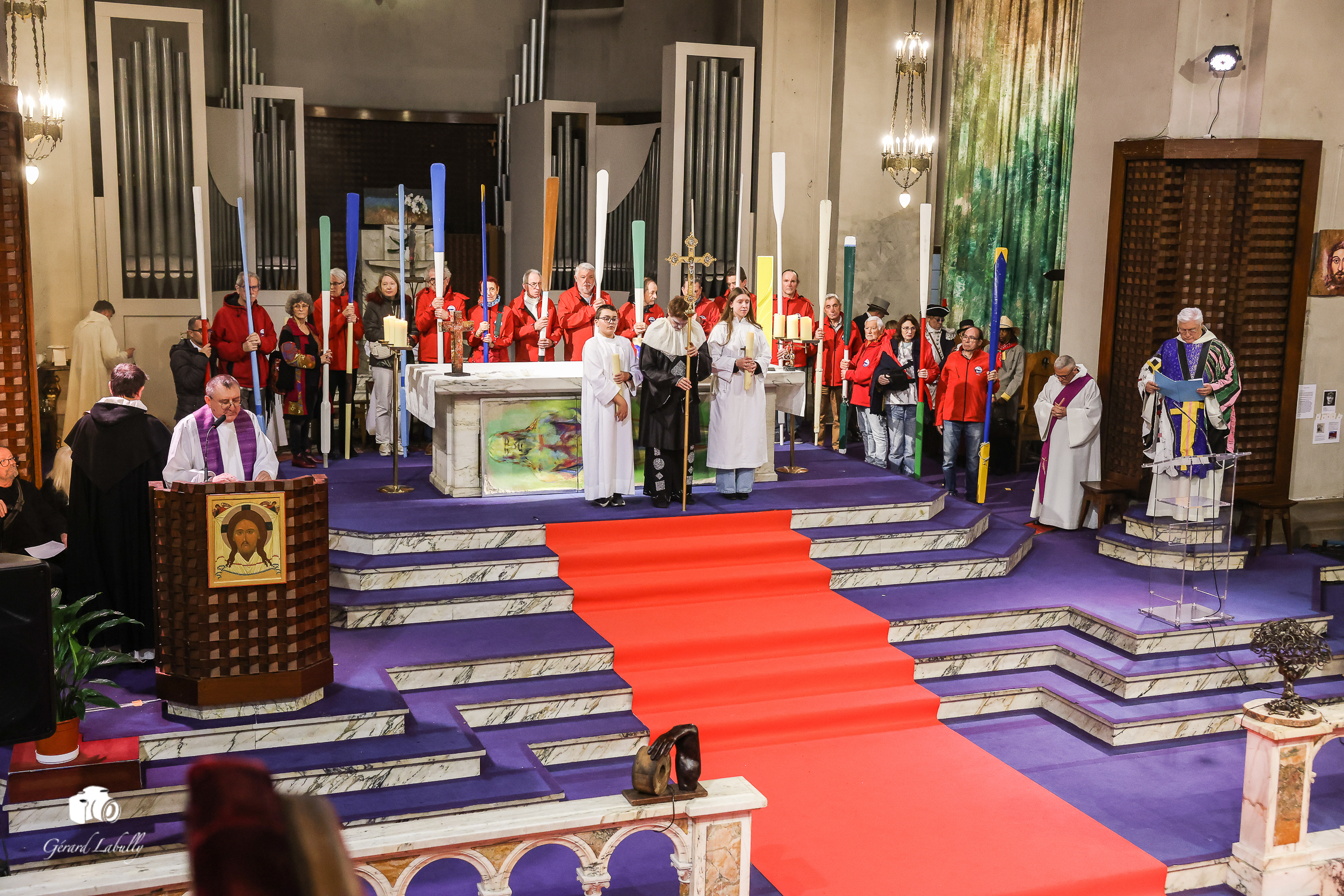 La Mouette à la Messe des artistes